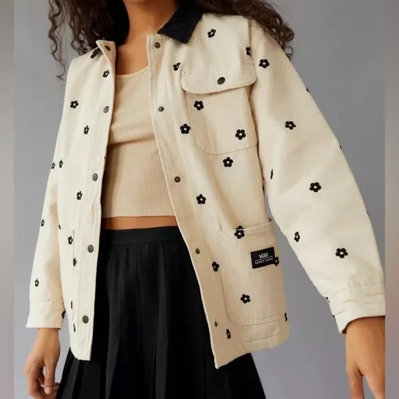 Vans x Sandy Liang Chore Jacket Floral Embroidery - Picture 10 of 12